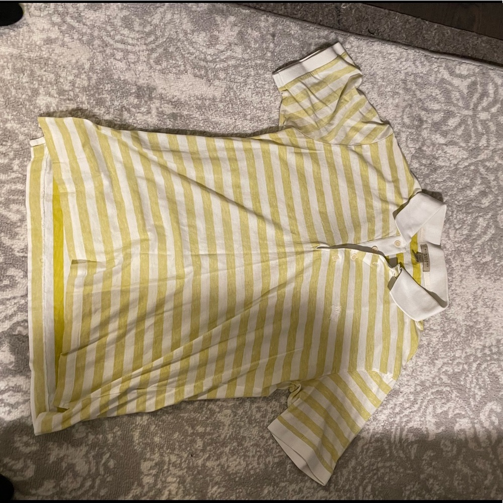 Mens burberry polo